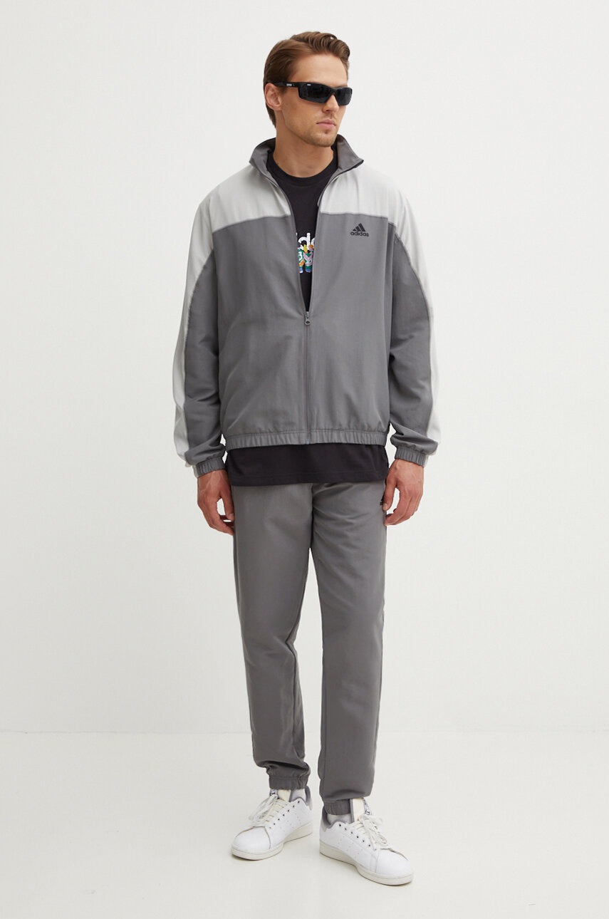 adidas trening barbati, culoarea gri, IY6667 Treninguri barbati, adidas trening barbati, culoarea gri, IY6667 - Treninguri.eu