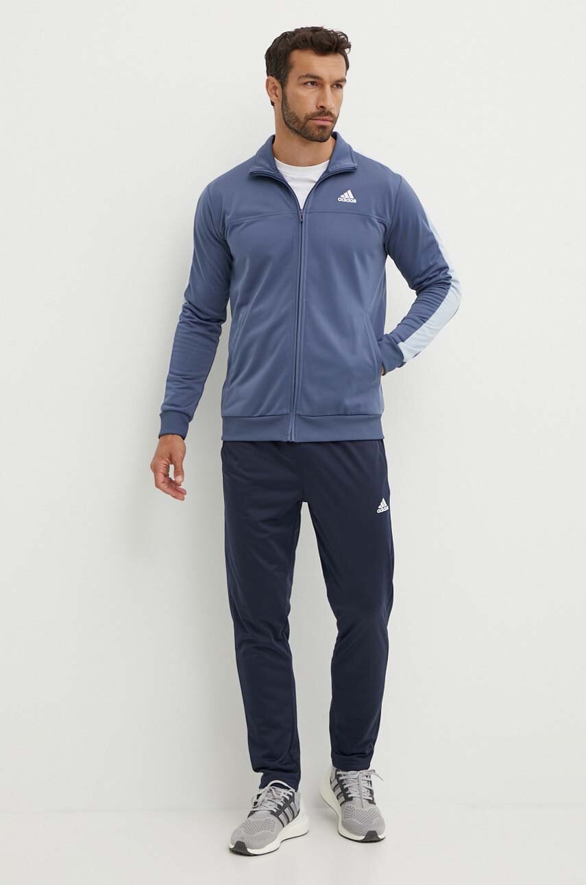 

Анцуг adidas Essentials мъжки в синьо IY6673, Син