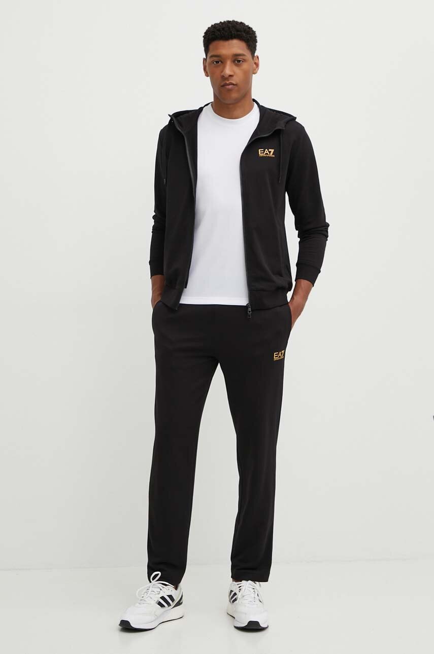 EA7 Emporio Armani trening barbati, culoarea negru, PJVRZ.8NPV62