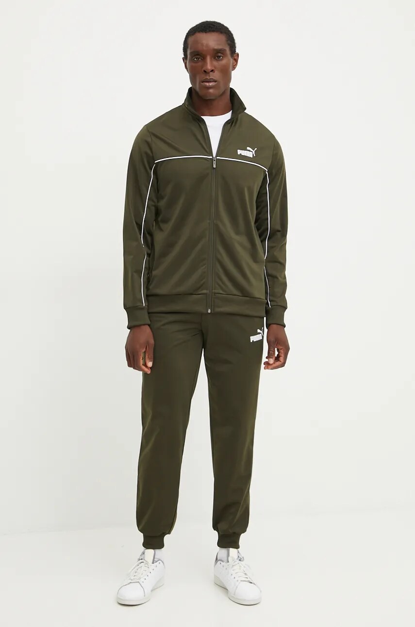 Puma trening barbati, culoarea verde, 681896