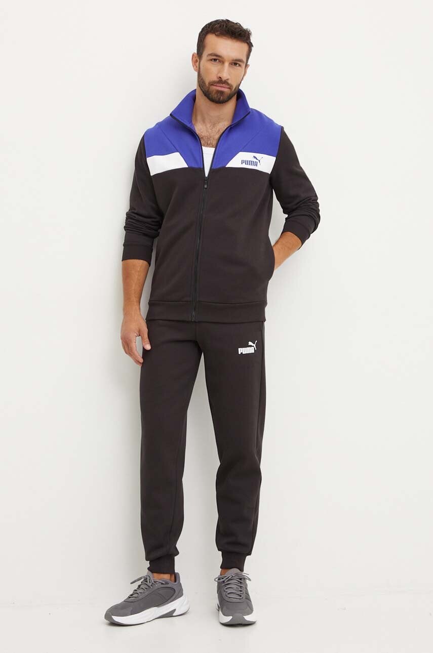 Puma trening barbati, culoarea albastru marin, 681900