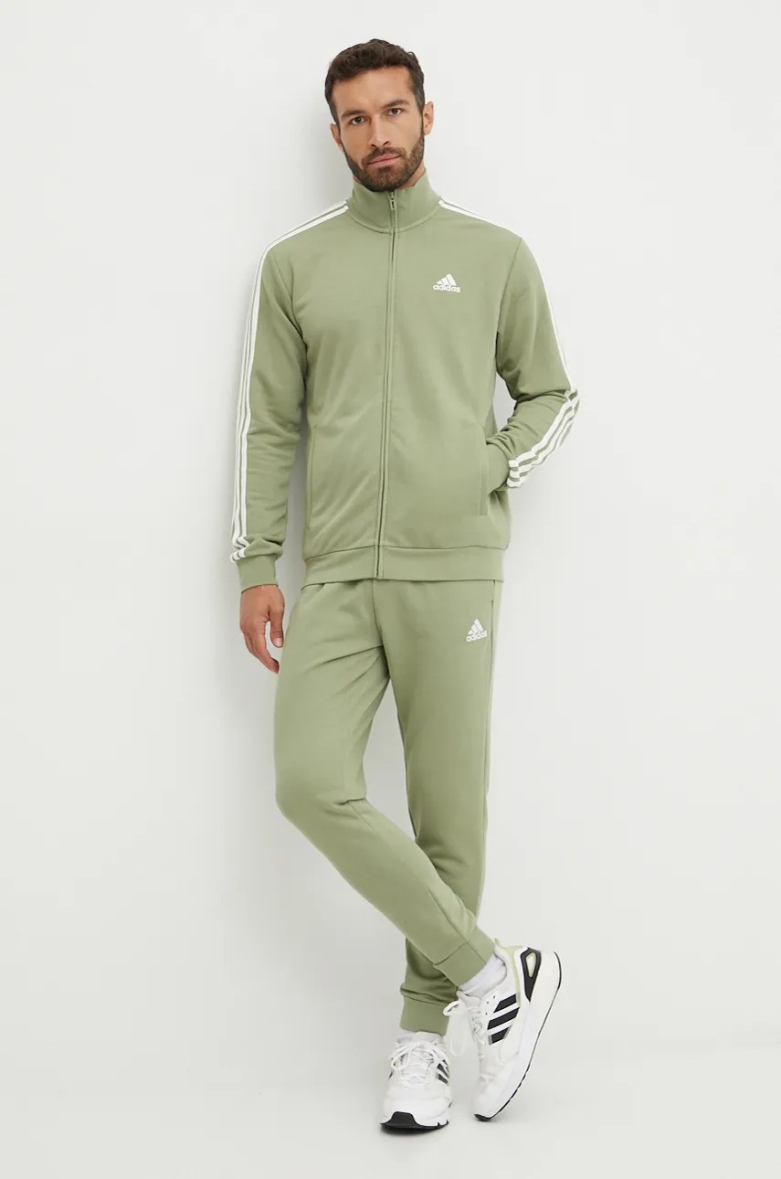 

Анцуг adidas Essentials мъжки в зелено JD9859, Зелен
