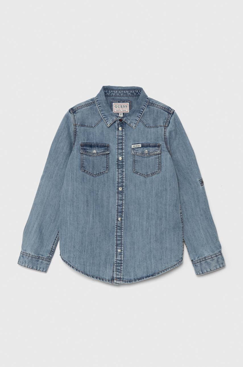Детская джинсовая рубашка Guess L4YH04 D4UE0