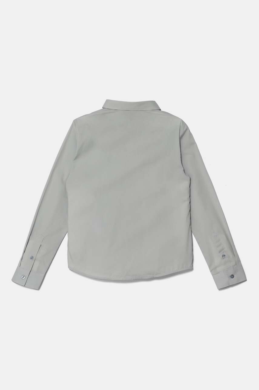 Детская хлопковая рубашка Emporio Armani 6D4CJB 4N8QZ
