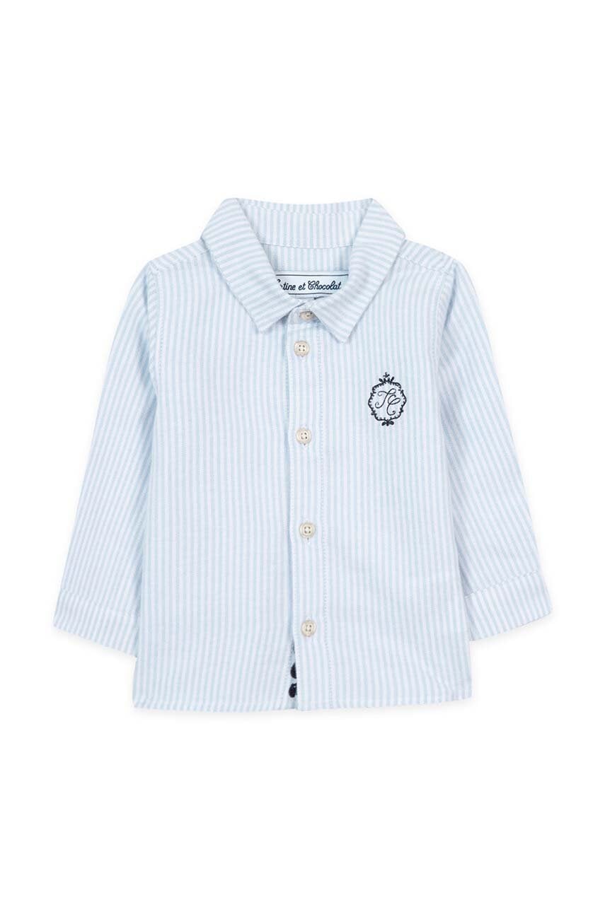 Детская хлопковая рубашка Tartine et Chocolat TZ12091 в Ивано-Франковске Детская хлопковая рубашка Tartine et Chocolat TZ12091 в Ивано-Франковске