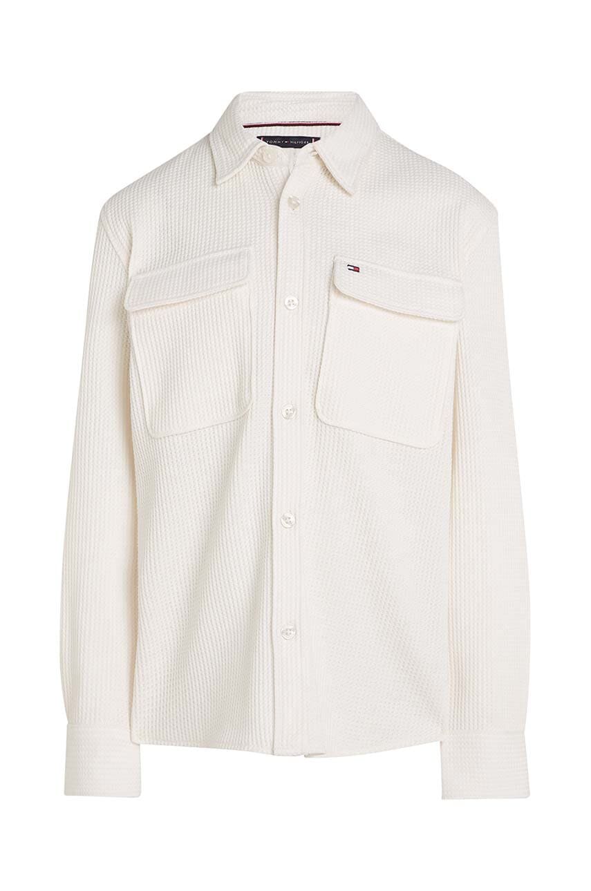 Детская рубашка Tommy Hilfiger цвет белый KB0KB09260 в Луцке Детская рубашка Tommy Hilfiger цвет белый KB0KB09260 в Луцке