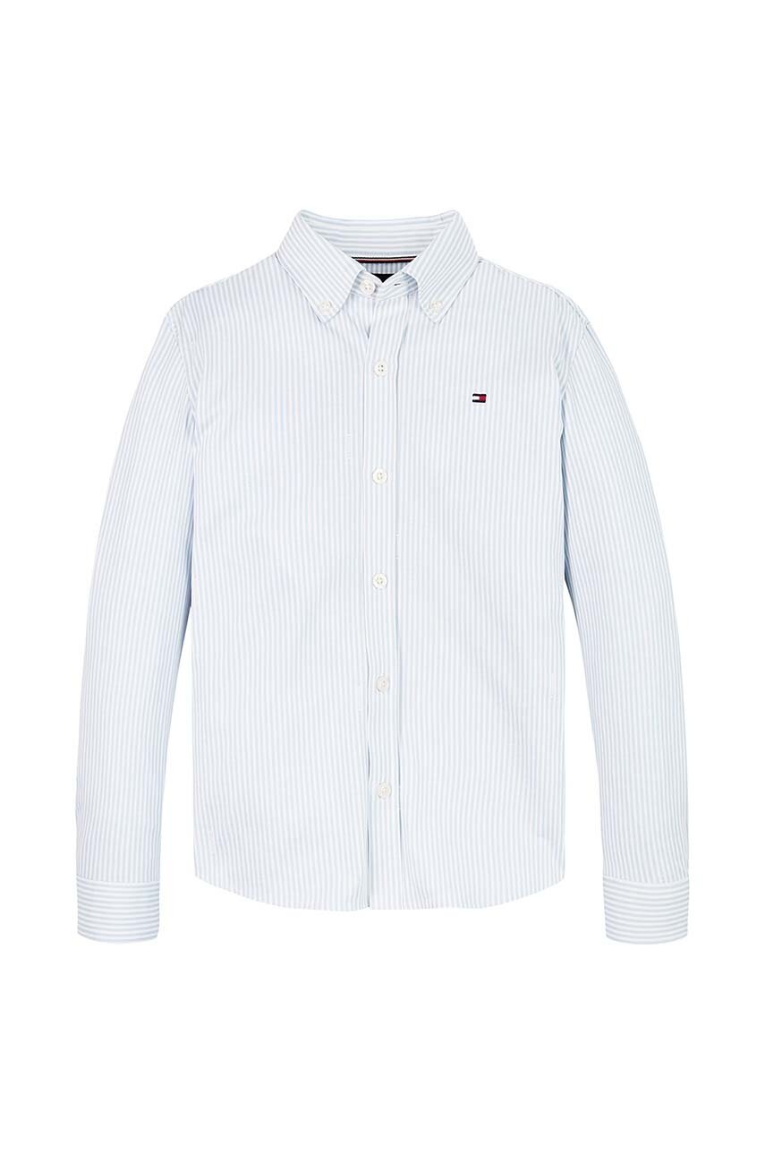 Детская хлопковая рубашка Tommy Hilfiger KB0KB09267