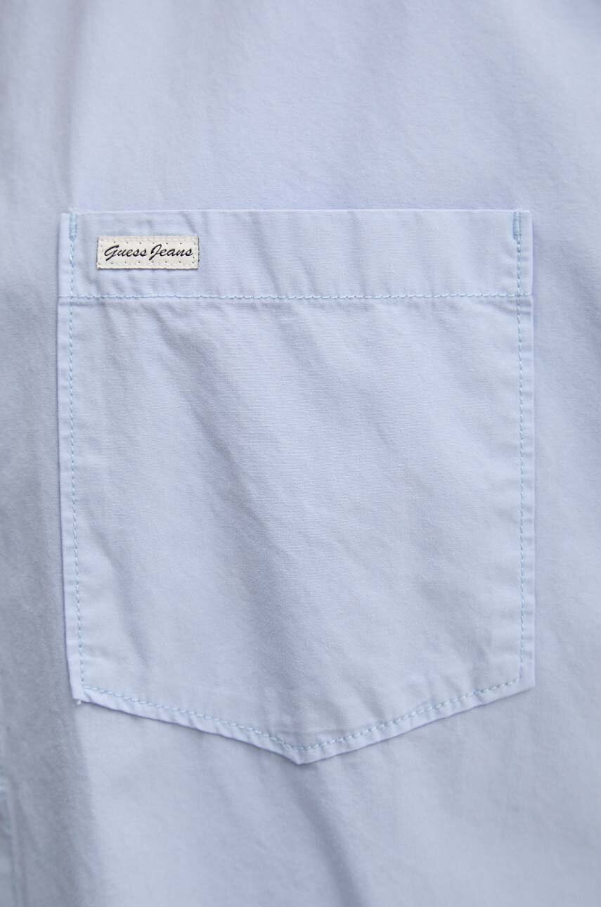 Βαμβακερό πουκάμισο Guess Jeans W4YH22 WGCF1 φωτογραφία