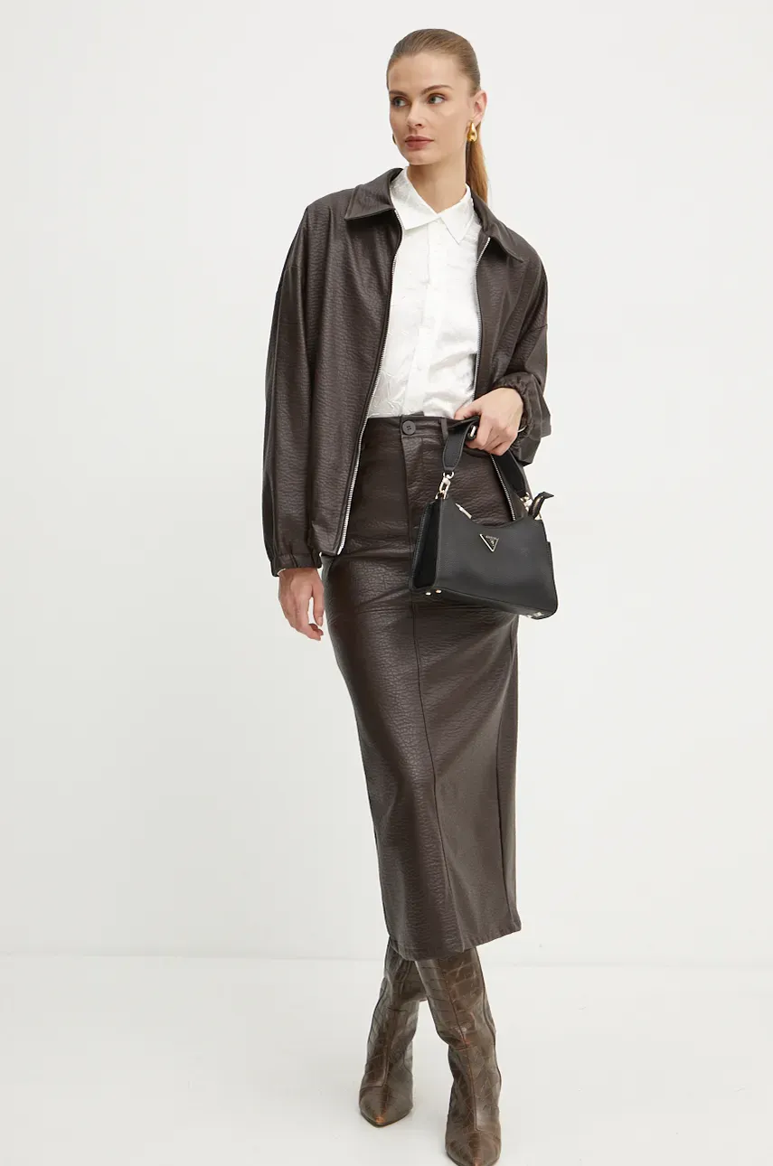 Рубашка Pinko женская цвет бежевый regular классический воротник 104425 A285 Рубашка Pinko женская цвет бежевый regular классический воротник 104425 A285