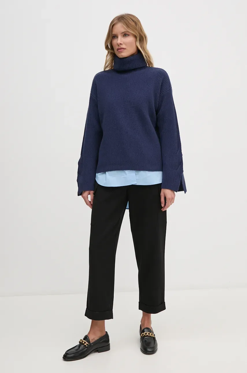 Рубашка United Colors of Benetton женская regular классический воротник 51JUDQ0A1 Рубашка United Colors of Benetton женская regular классический воротник 51JUDQ0A1