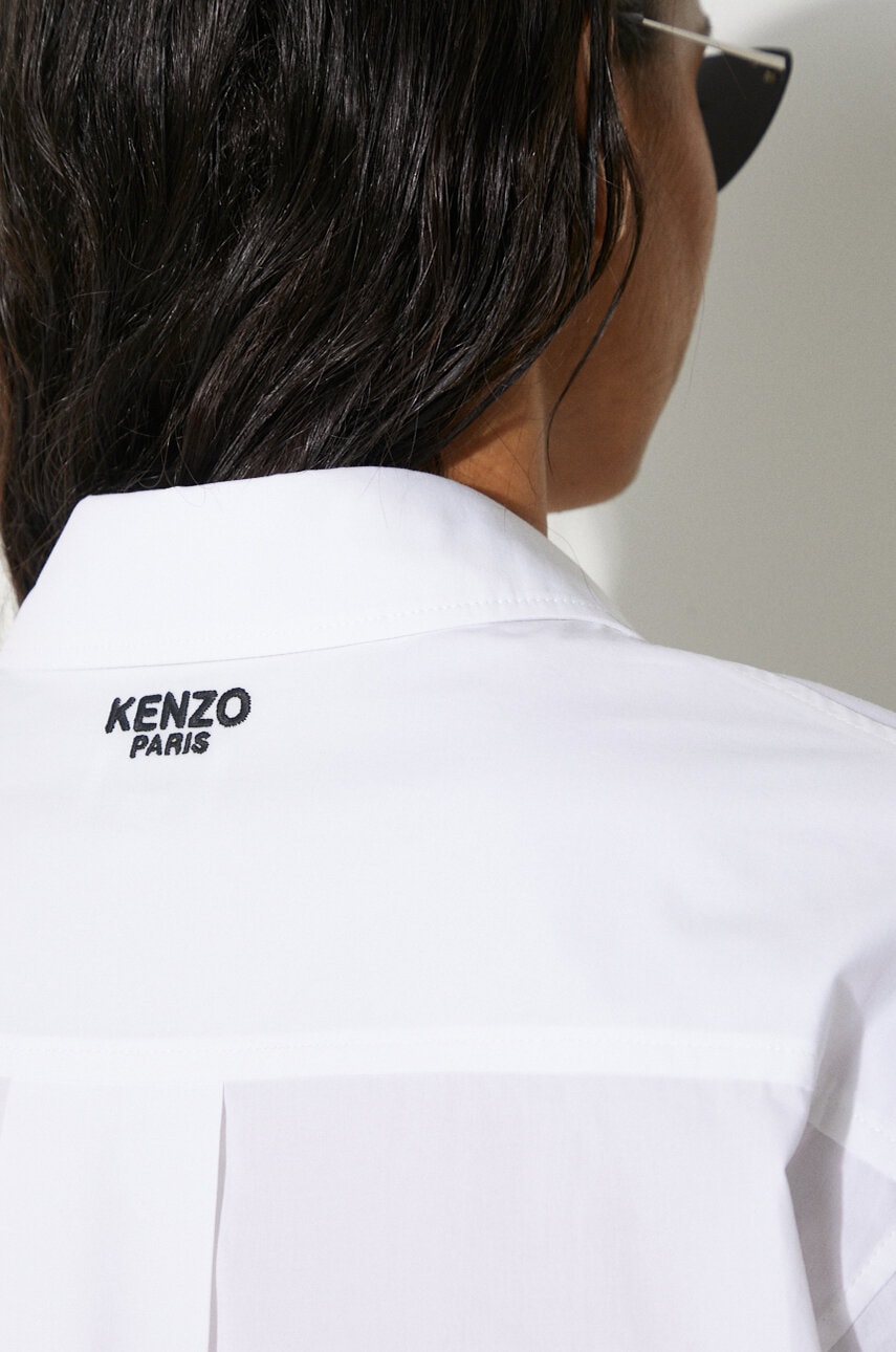 Bavlnená košeľa Kenzo Boke Flower Oversized Shirt
