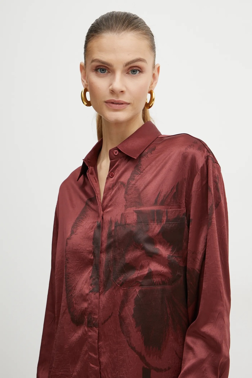 Πουκάμισο MAX&Co. χρώμα: κόκκινο, 2426116024200 φωτογραφία