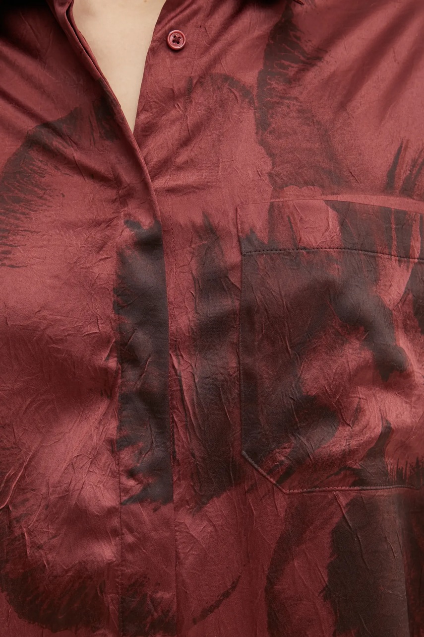 Πουκάμισο MAX&Co. χρώμα: κόκκινο, 2426116024200 φωτογραφία