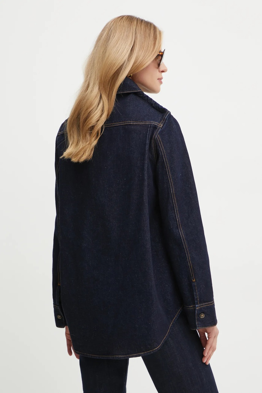 Τζιν πουκάμισο Victoria Beckham φωτογραφία