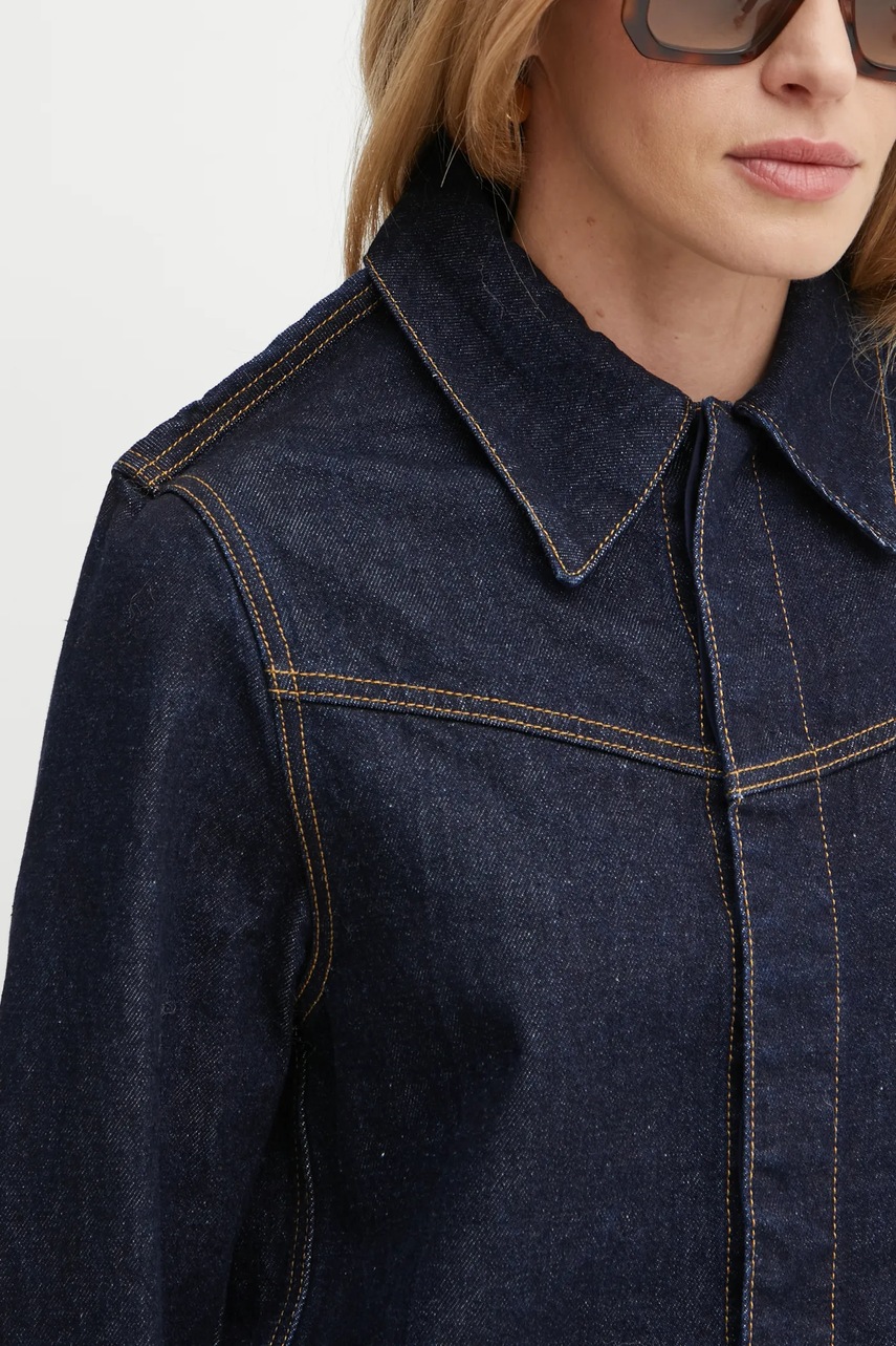 Τζιν πουκάμισο Victoria Beckham φωτογραφία