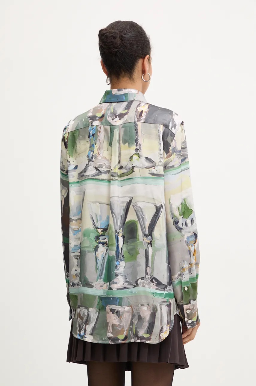 Сорочка MSGM x Jan De Vliegher жіноча relaxed класичний комір 3742MDE16.247859 