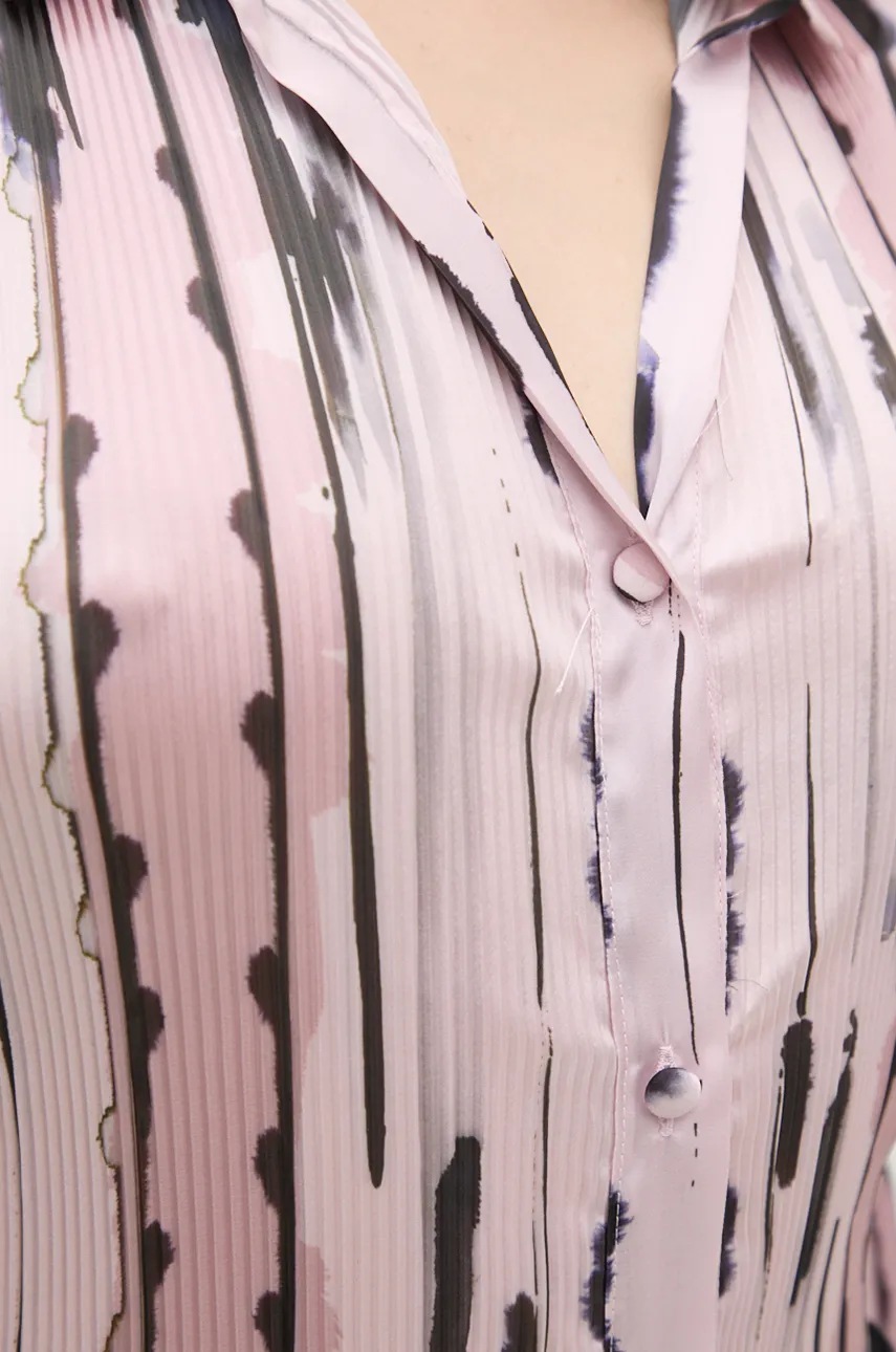 Πουκάμισο Sandro Ferrone χρώμα: ροζ, SFS32YBEMARTORA φωτογραφία