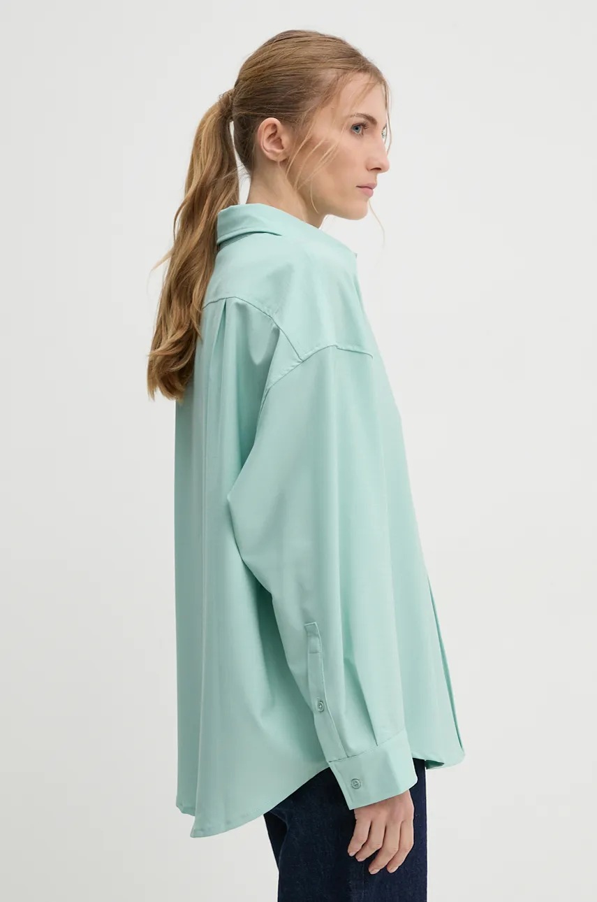 Πουκάμισο από μείγμα μαλλιού American Vintage φωτογραφία