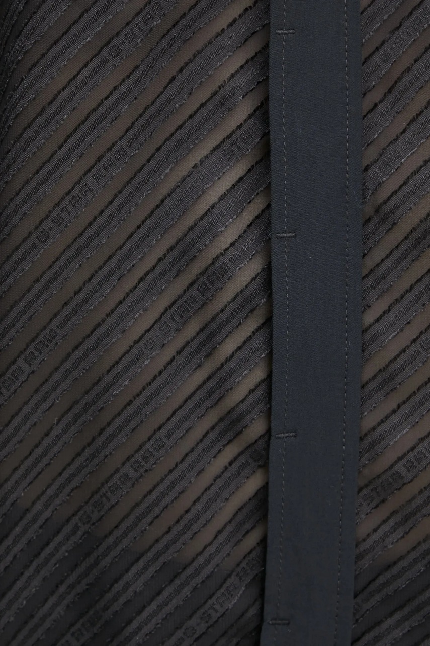 Сорочка G-Star Raw жіноча колір чорний relaxed класичний комір D25406-D404 