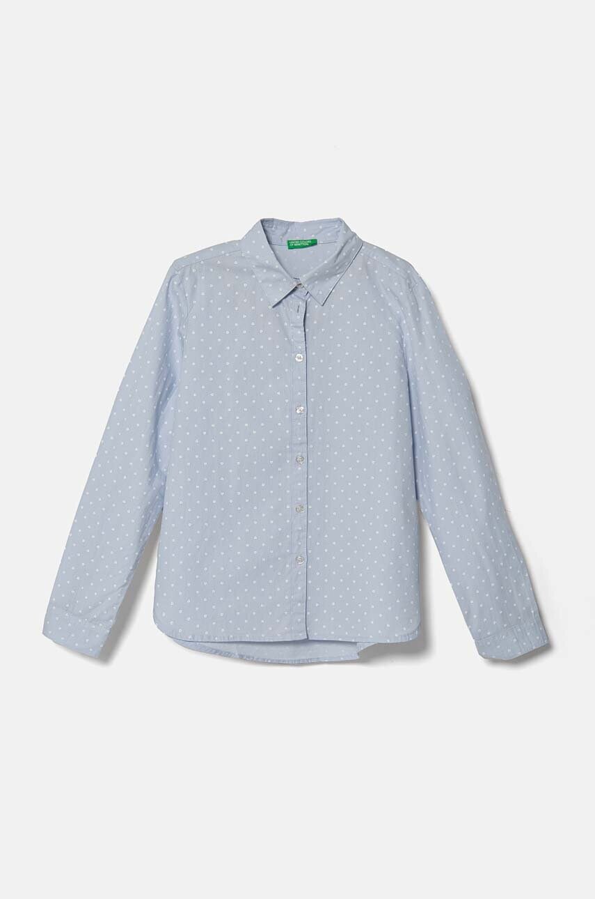 United Colors of Benetton camasa de bumbac pentru copii 5X9ZCQ03A