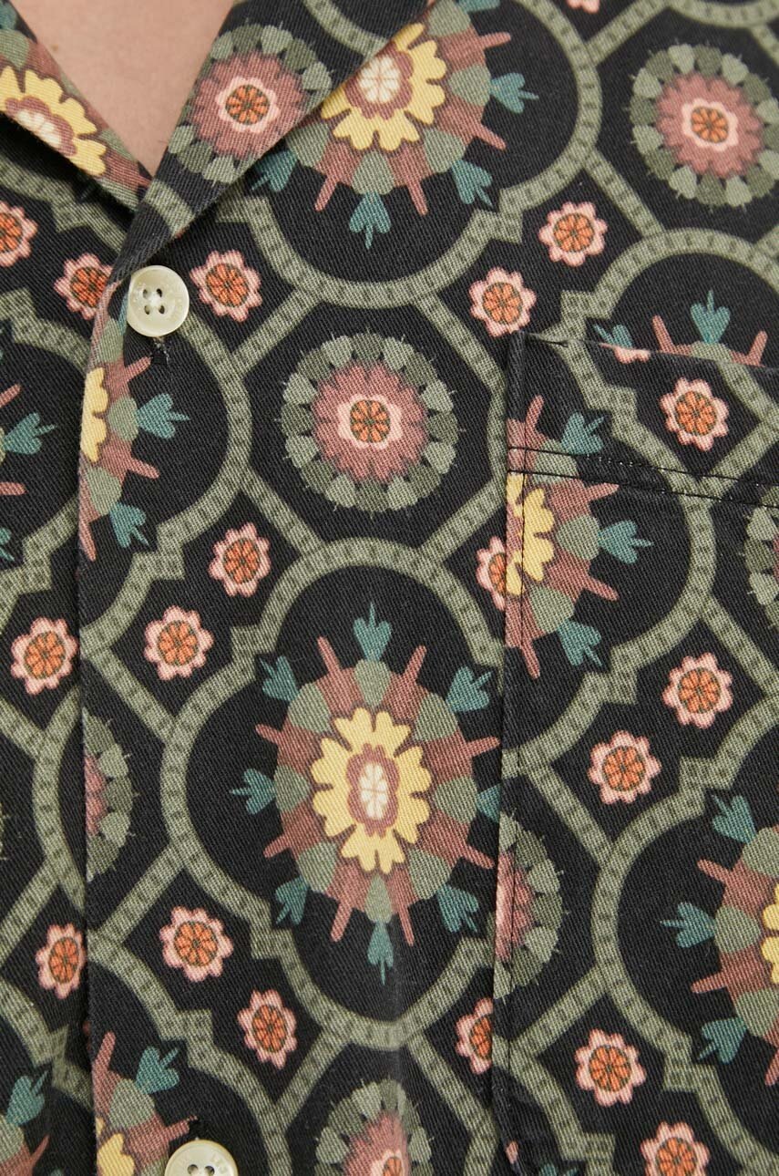 Πουκάμισο Les Deux χρώμα: μαύρο, LDM401087 φωτογραφία