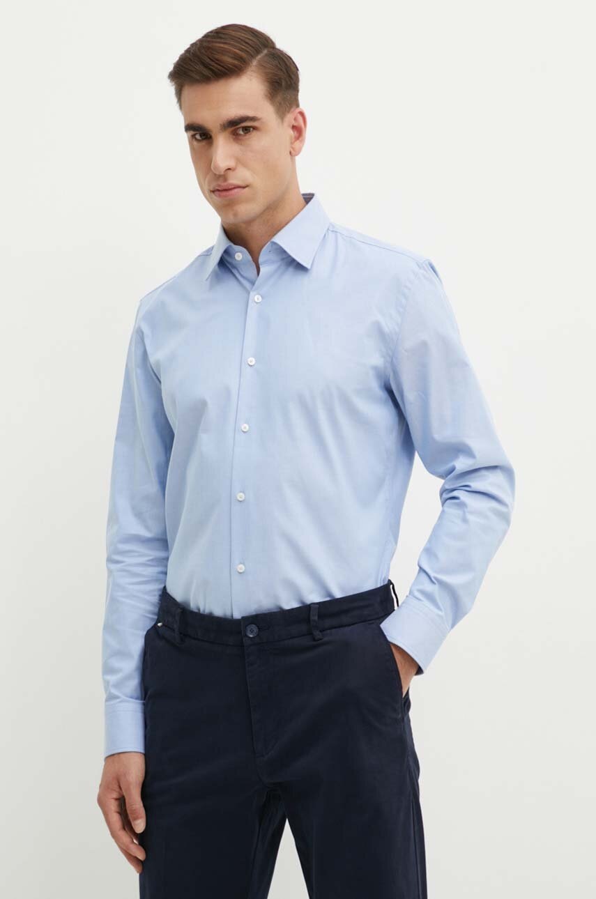 BOSS camasa barbati, cu guler clasic, slim, 50519867