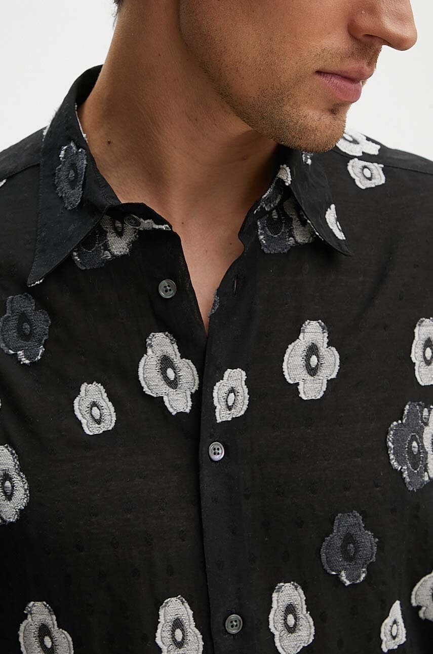 Πουκάμισο Sunflower χρώμα: μαύρο, 1224 φωτογραφία