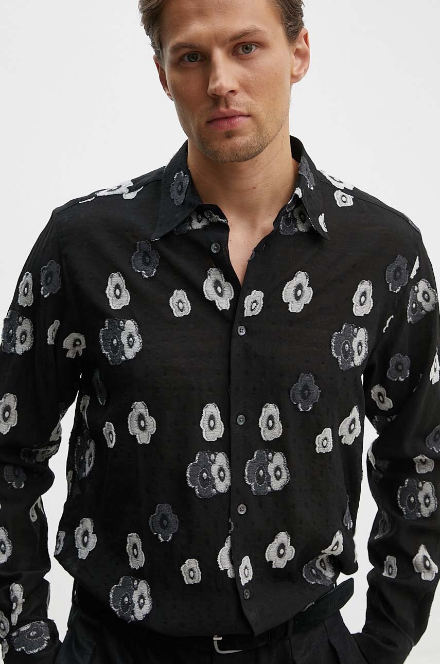 Πουκάμισο Sunflower χρώμα: μαύρο, 1224 φωτογραφία