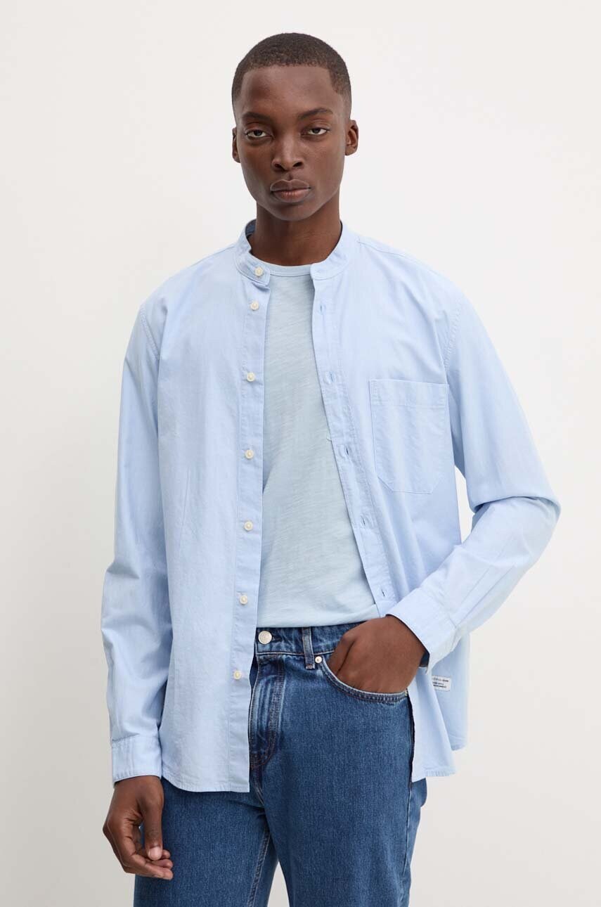 Marc O\'Polo camasa din bumbac DENIM barbati, cu guler stand-up, regular, 5000000295