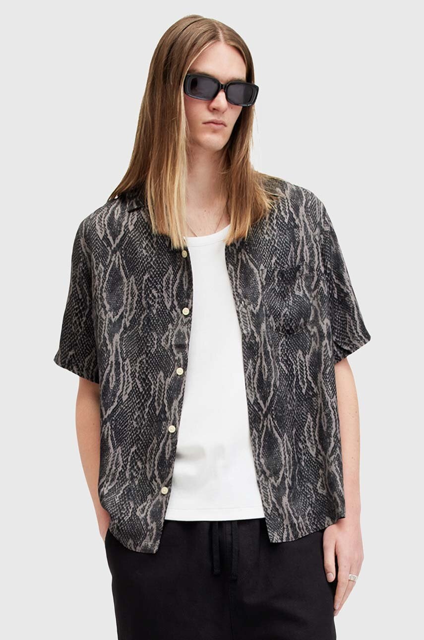 Сорочка AllSaints BOOMSLANG SS чоловіча relaxed M070SA 