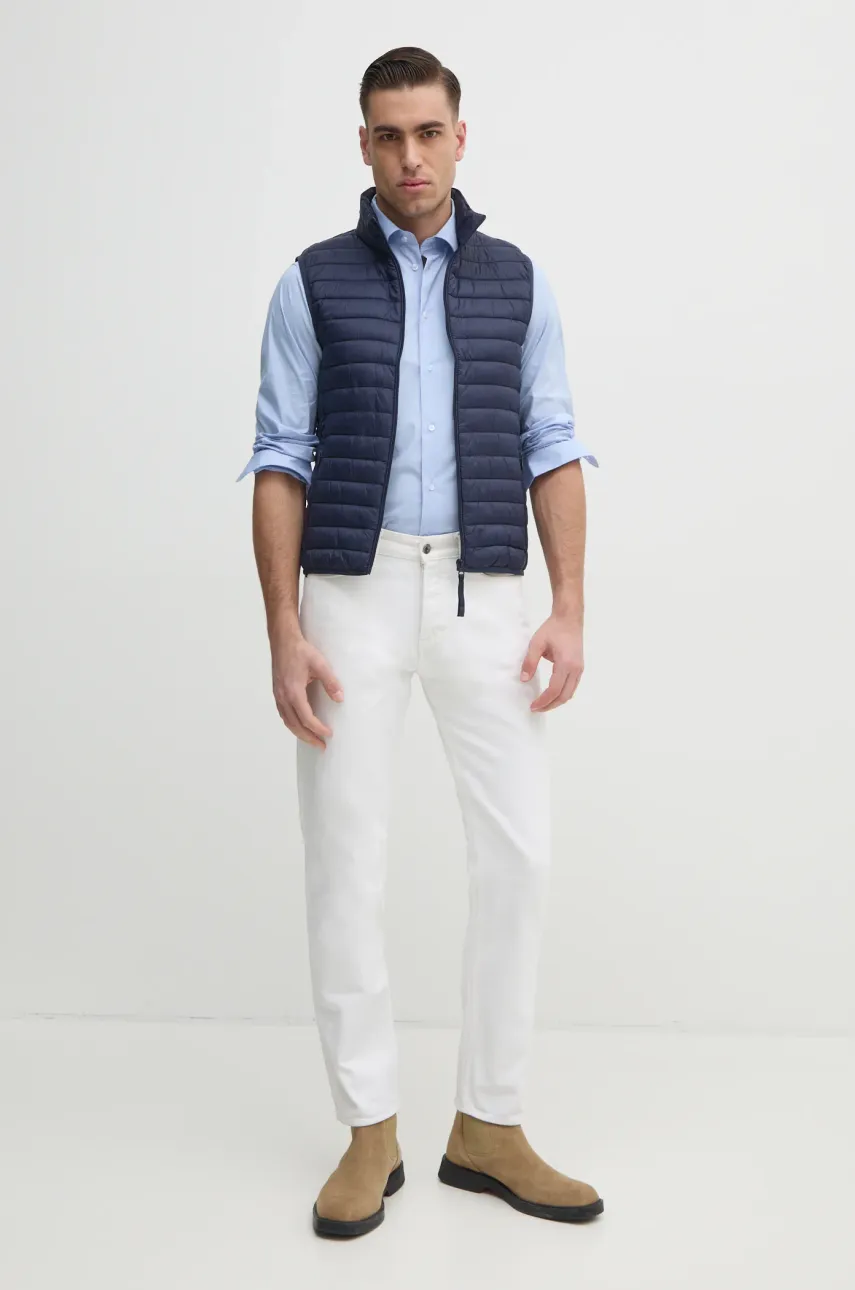 Рубашка United Colors of Benetton мужская slim классический воротник 5X3LUQ049 Рубашка United Colors of Benetton мужская slim классический воротник 5X3LUQ049