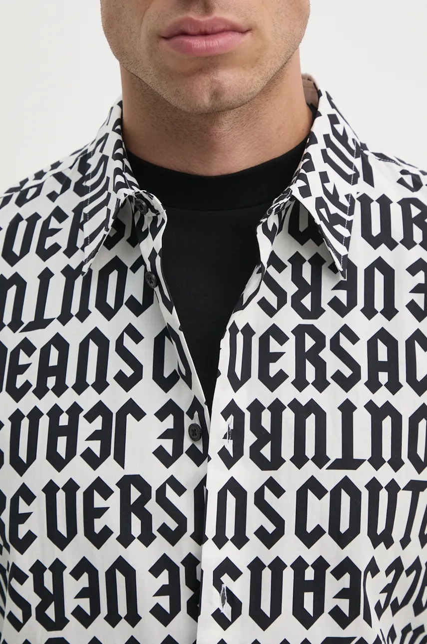 Βαμβακερό πουκάμισο Versace Jeans Couture φωτογραφία