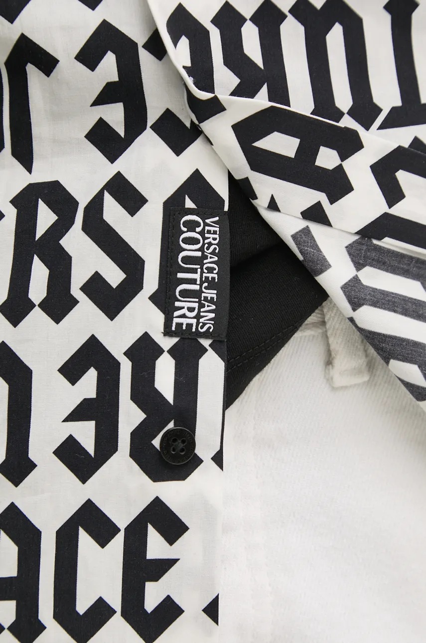 Βαμβακερό πουκάμισο Versace Jeans Couture φωτογραφία