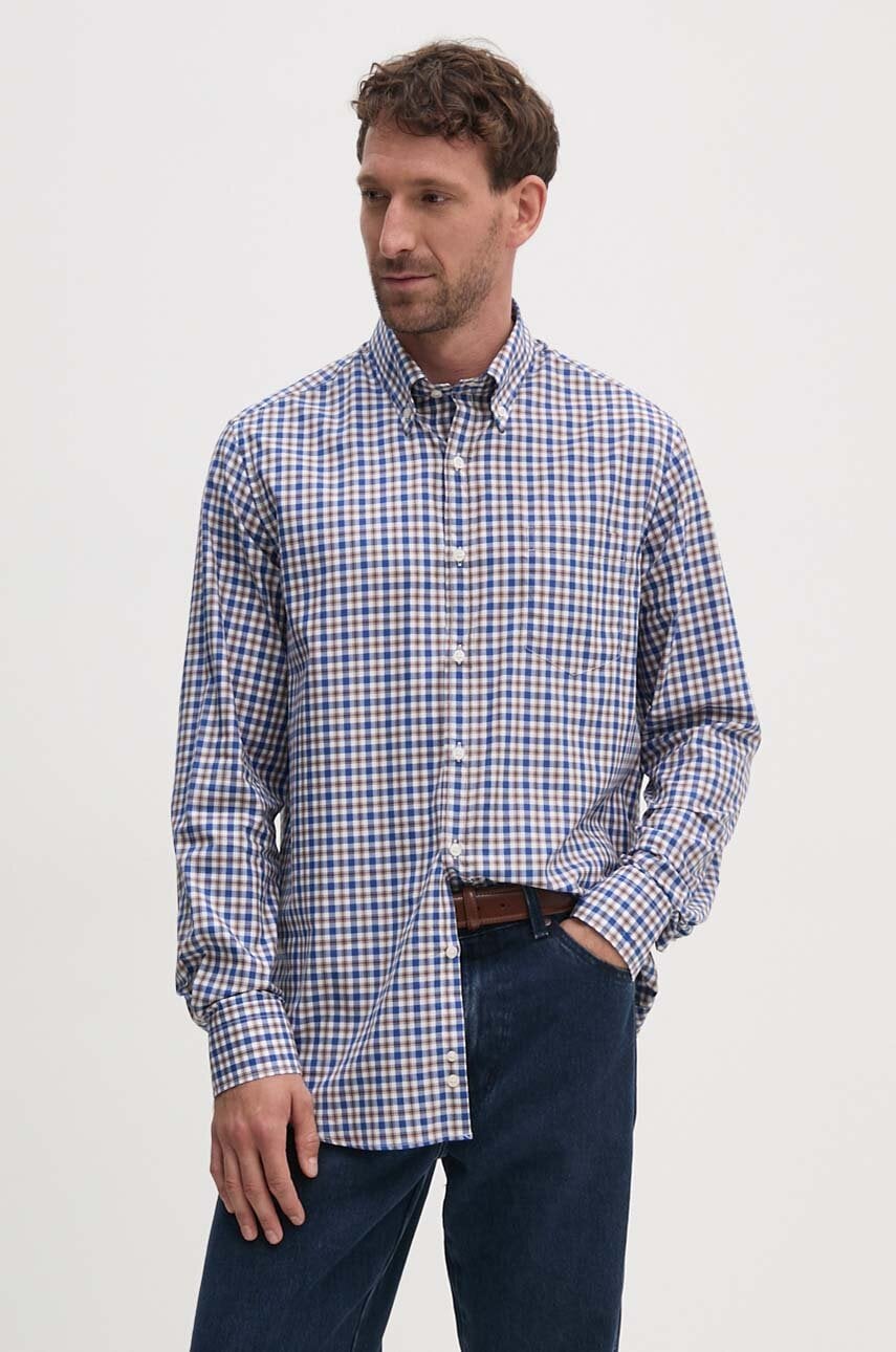 Paul&Shark camasa din bumbac barbati, cu guler button-down, relaxed, 14313016 Paul&Shark camasa din bumbac barbati, cu guler button-down, relaxed, 14313016