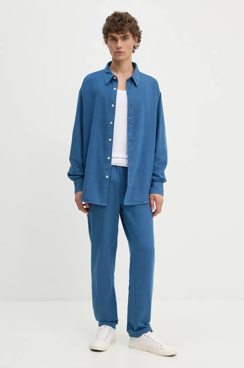 Рубашка American Vintage мужская relaxed классический воротник MDAK06AH24 Рубашка American Vintage мужская relaxed классический воротник MDAK06AH24
