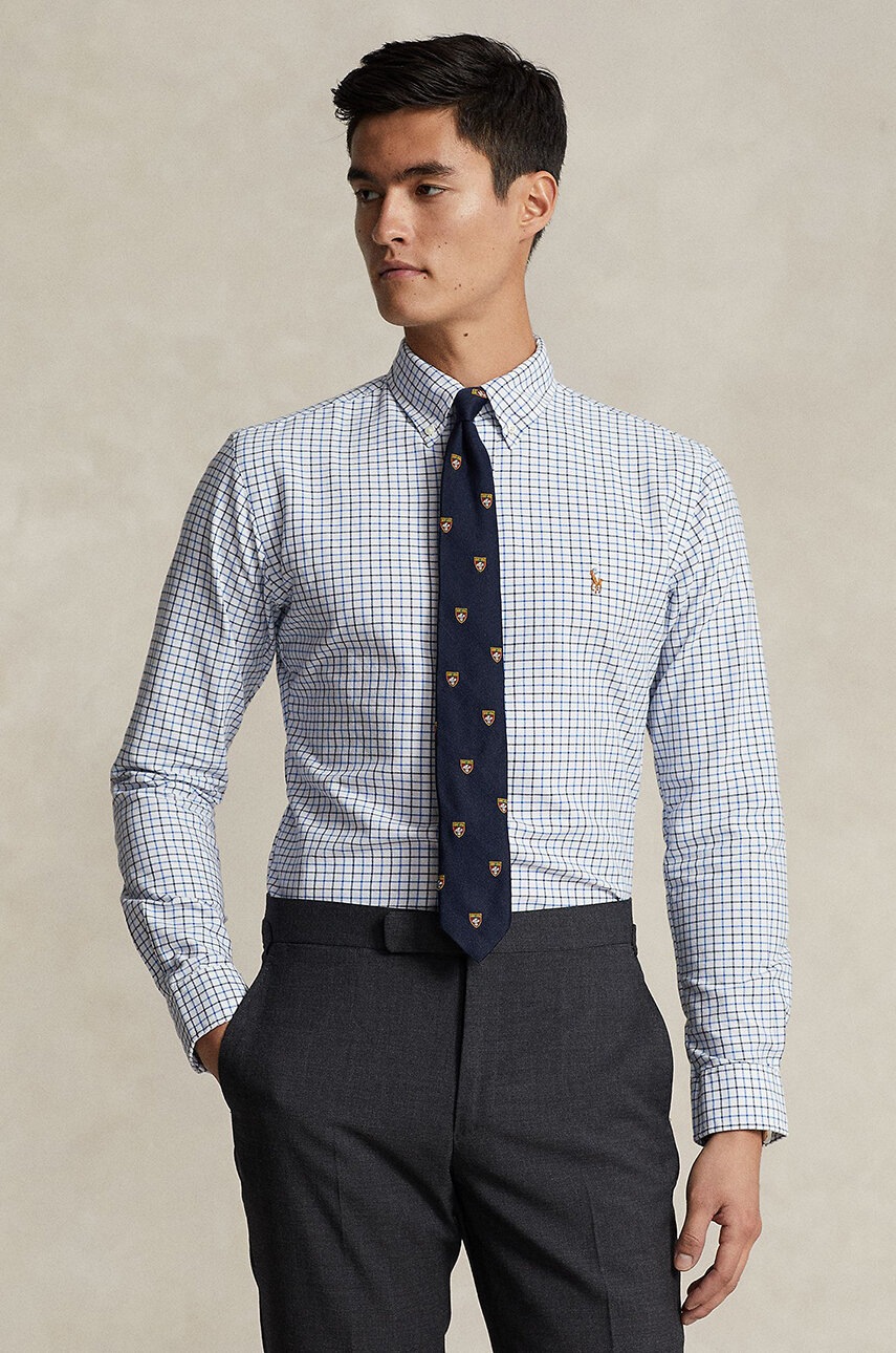 Levně Bavlněná košile Polo Ralph Lauren regular, s límečkem button-down, 710922273