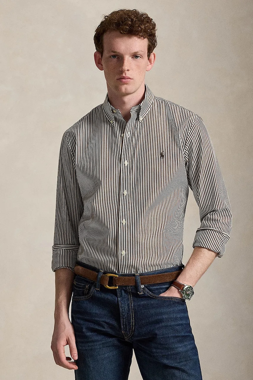 Polo Ralph Lauren cămașă pentru bărbați din bumbac
