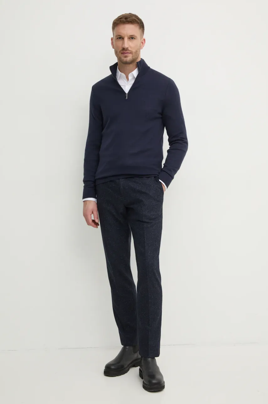 Рубашка Lacoste мужская цвет белый slim классический воротник CH5253 Рубашка Lacoste мужская цвет белый slim классический воротник CH5253