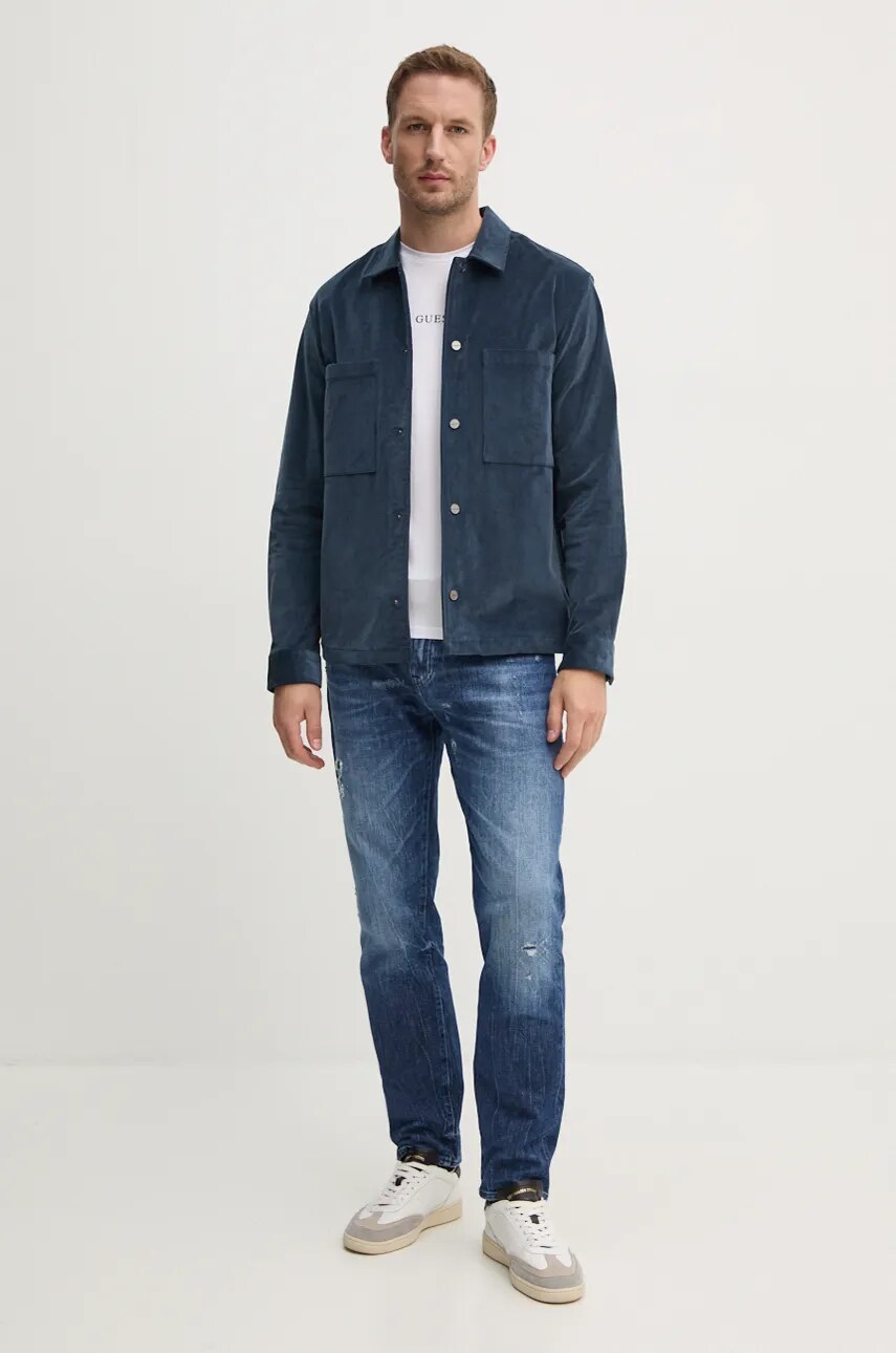 Вельветовая рубашка Calvin Klein relaxed классический воротник K10K113619 Вельветовая рубашка Calvin Klein relaxed классический воротник K10K113619