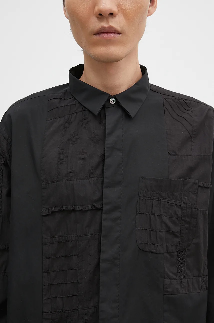 Engineered Garments koszula bawełniana Combo Short Collar (zdjęcie 4)