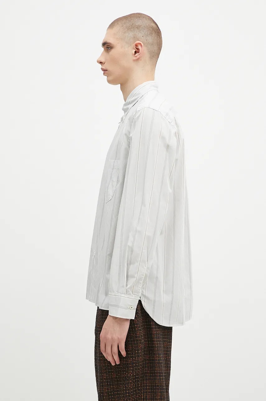 Хлопковая рубашка Universal Works мужская regular воротник button-down 31553 Хлопковая рубашка Universal Works мужская regular воротник button-down 31553