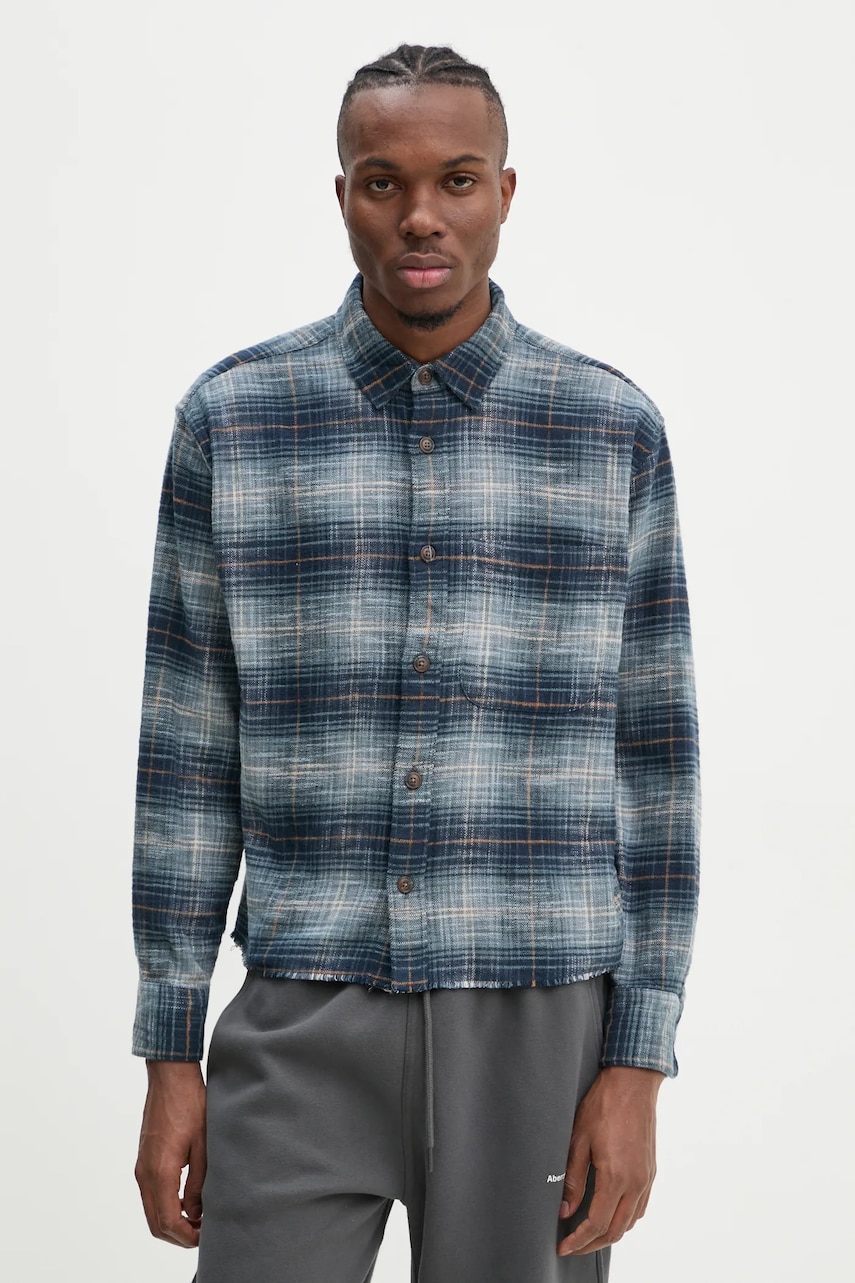 Abercrombie & Fitch camasa din bumbac barbati, cu guler clasic, regular, KI125-4392 Abercrombie & Fitch camasa din bumbac barbati, cu guler clasic, regular, KI125-4392
