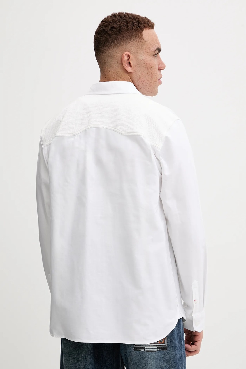 Βαμβακερό πουκάμισο Evisu Evisu Logos & Wave Emb φωτογραφία