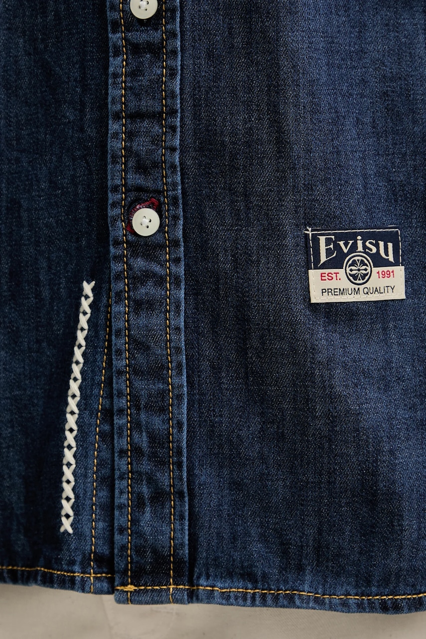 Rifľová košeľa Evisu Daicock Printed