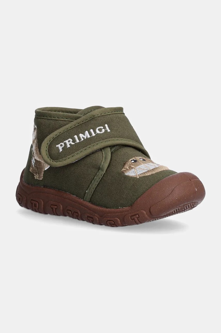 

Детски пантофи Primigi в зелено PYS 69480, Зелен