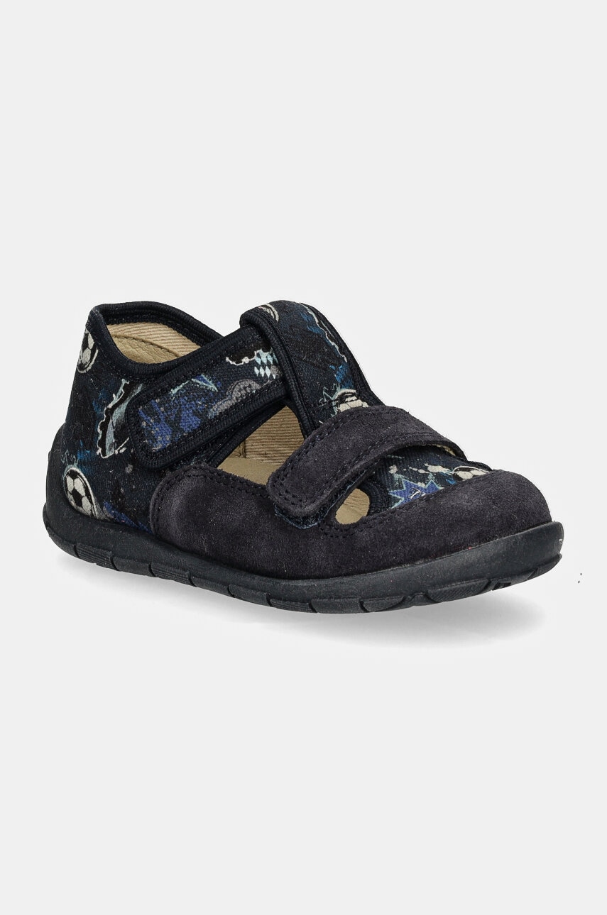 Froddo papuci copii CLASSIC SLIPPERS culoarea albastru marin, G1700400 Froddo papuci copii CLASSIC SLIPPERS culoarea albastru marin, G1700400
