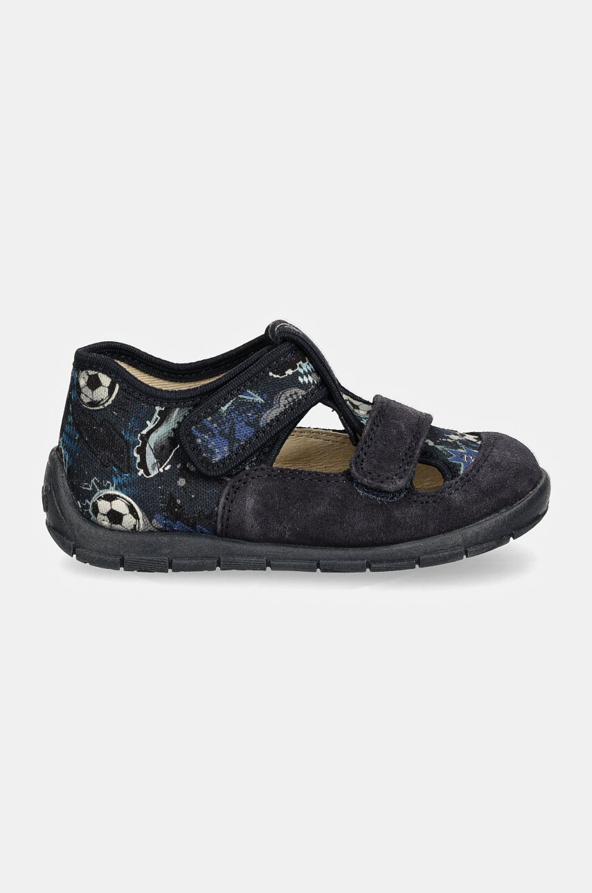 Дитячі тапочки Froddo CLASSIC SLIPPERS колір синій G1700400