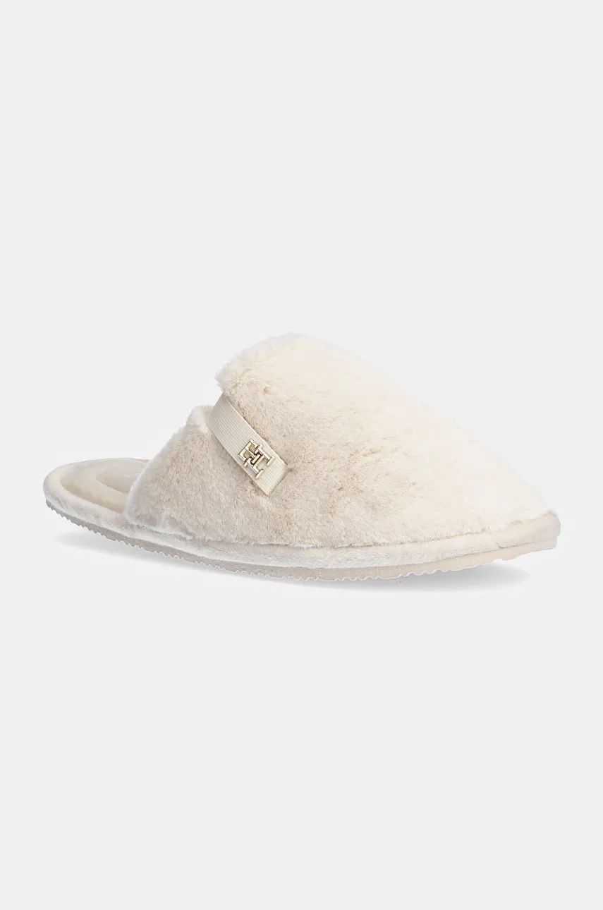 

Пантофи Tommy Hilfiger TH COMFORT HOME SLIPPER в бежово FW0FW08138, Бежов