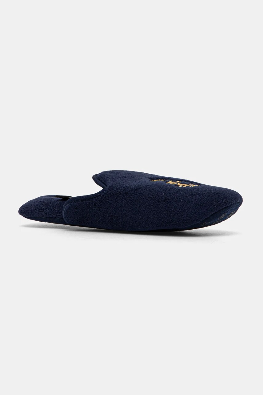Levně Pantofle Lauren Ralph Lauren tmavomodrá barva, ILN02372