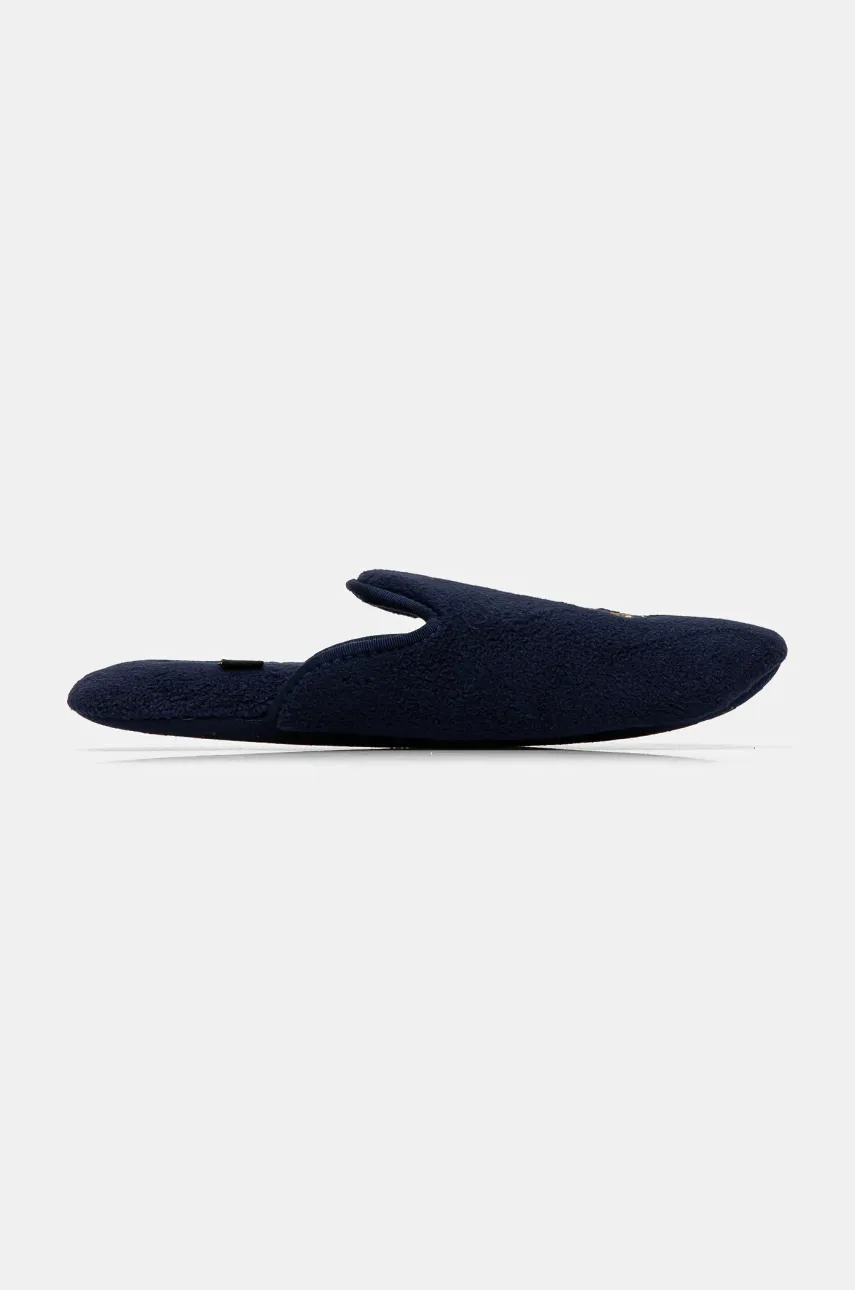 Тапки Lauren Ralph Lauren цвет синий ILN02372 Тапки Lauren Ralph Lauren цвет синий ILN02372